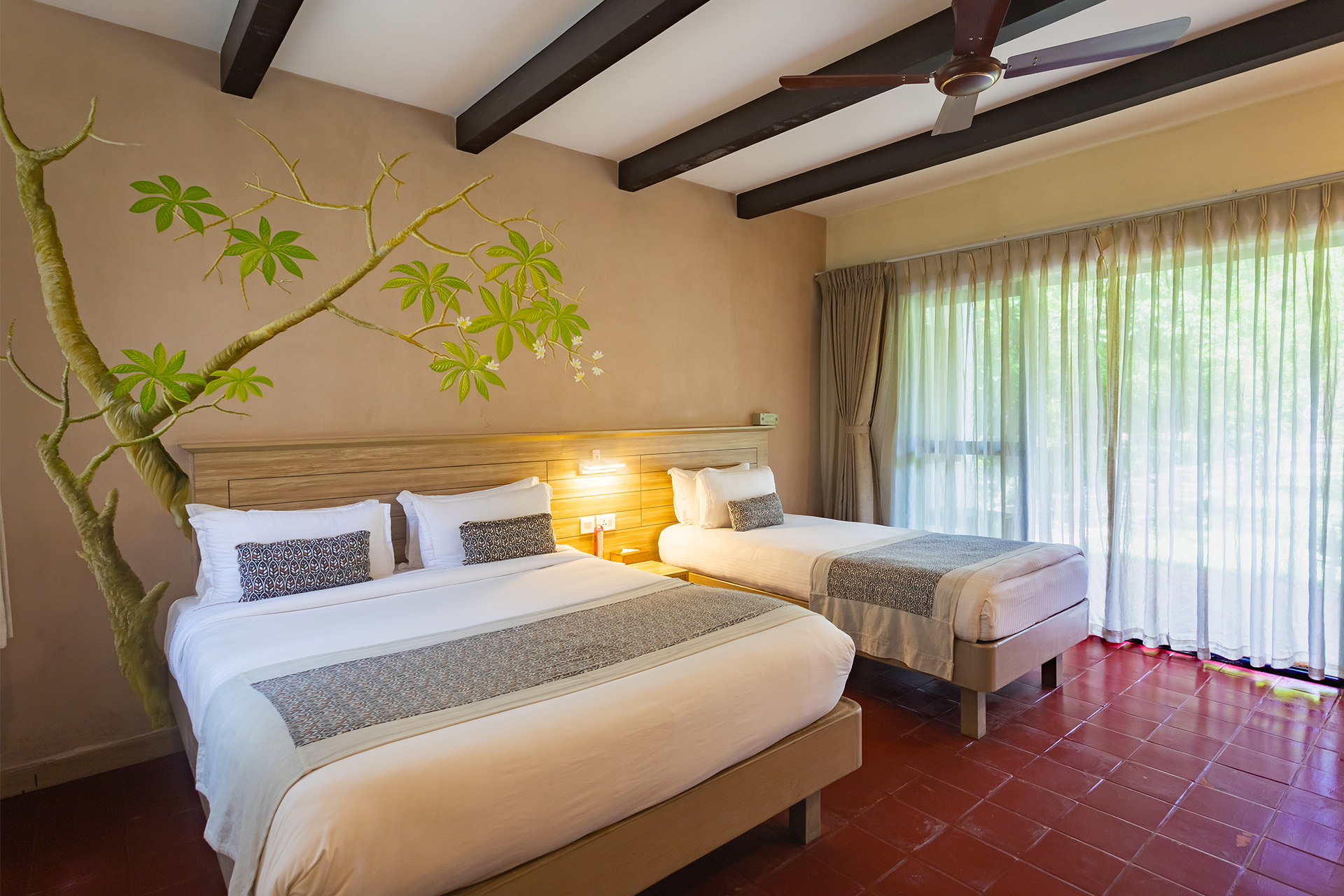 Spacious Deluxe Rooms