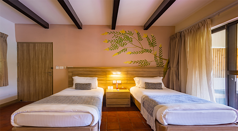 Spacious Deluxe Rooms