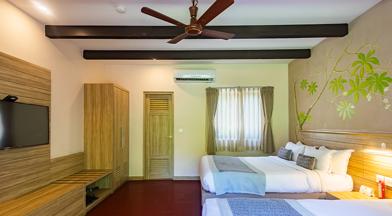 Spacious Deluxe Rooms